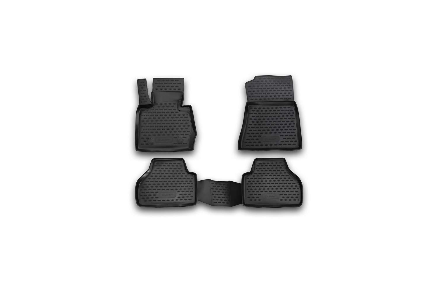 Element Passgenaue Premium Antirutsch Gummi Fußmatten - BMW X3, (F25), schwarz von Element