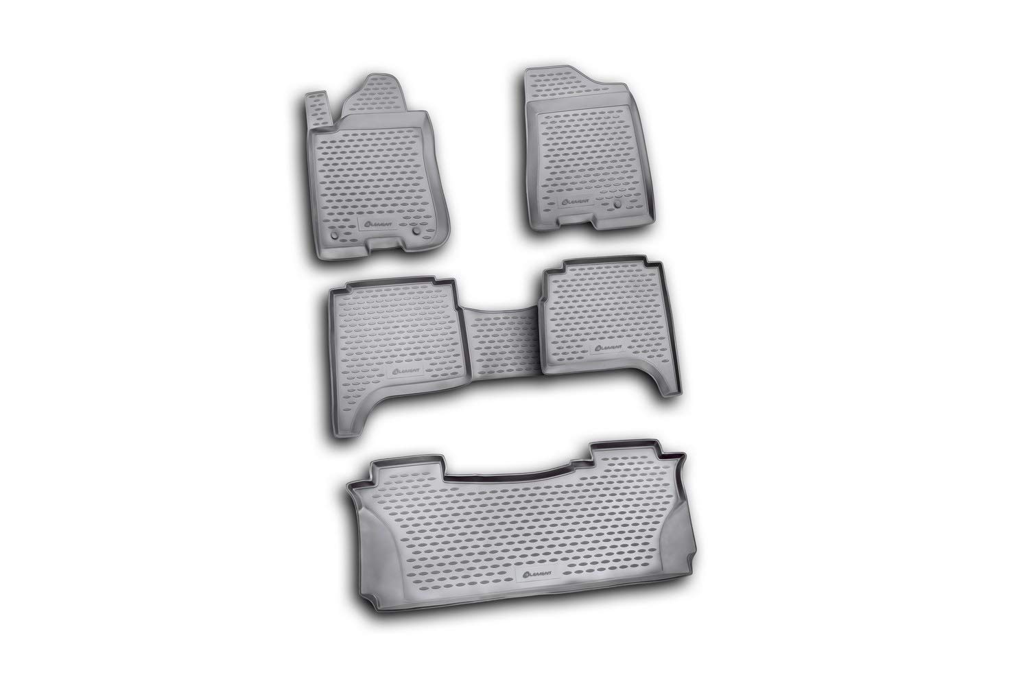 Element Gummimatten Passgenaue Fußmatten Infiniti QX56 2004-5tlg von Element