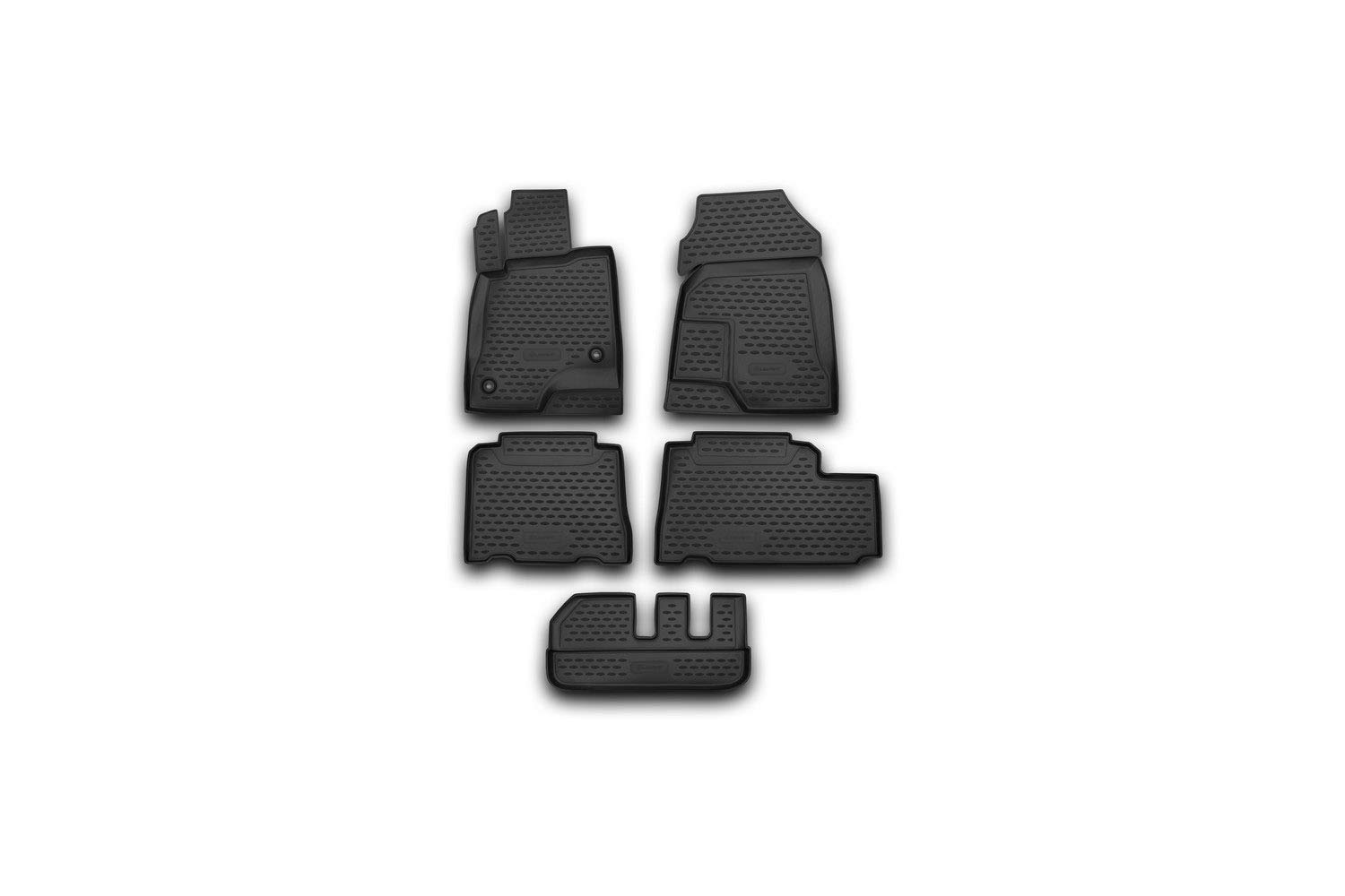 Element Passgenaue Premium 3D Gummimatten Fussmatten passend für Chevrolet Captiva, Mk1 I, 2006-2018, 5tlg. von Element