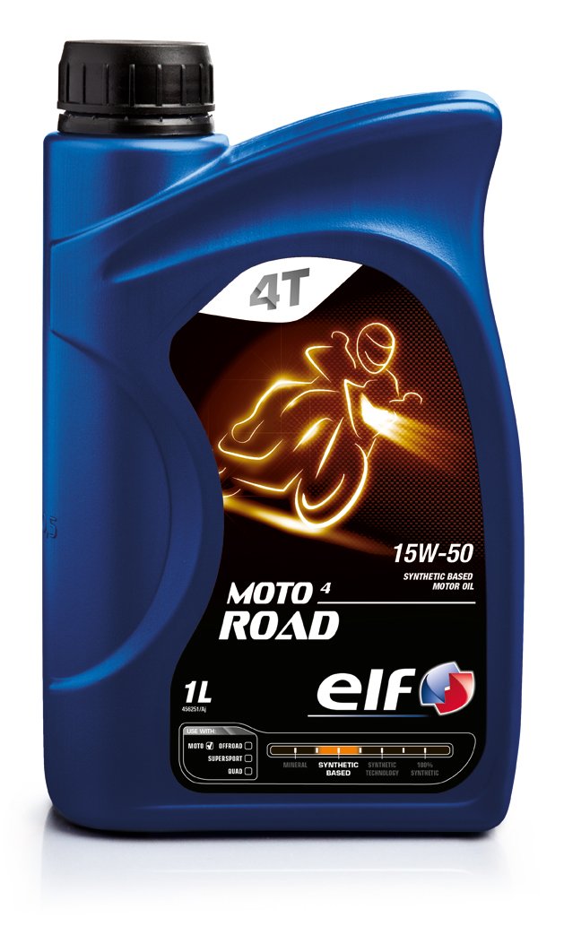 ELF MOTO 4 ROAD 15W-50 Motoröl in der 1 ltr. Dose von Elf