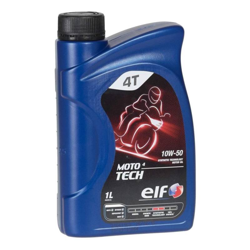 ELF Moto 4 TECH 10W-50 Motoröl in der 1 ltr. Dose von ELF