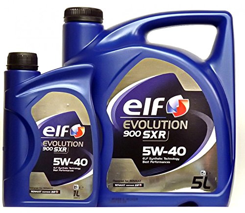 Elf evolution 900 SXR 5 W40 Motorenöl, 1 x 5l + 1 x 1L = 6 Liter von LZBBD