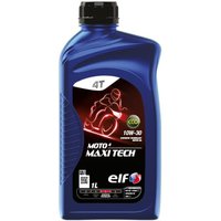 Motoröl 4T ELF Moto 4 Maxi Tech 10W30 1L von Elf