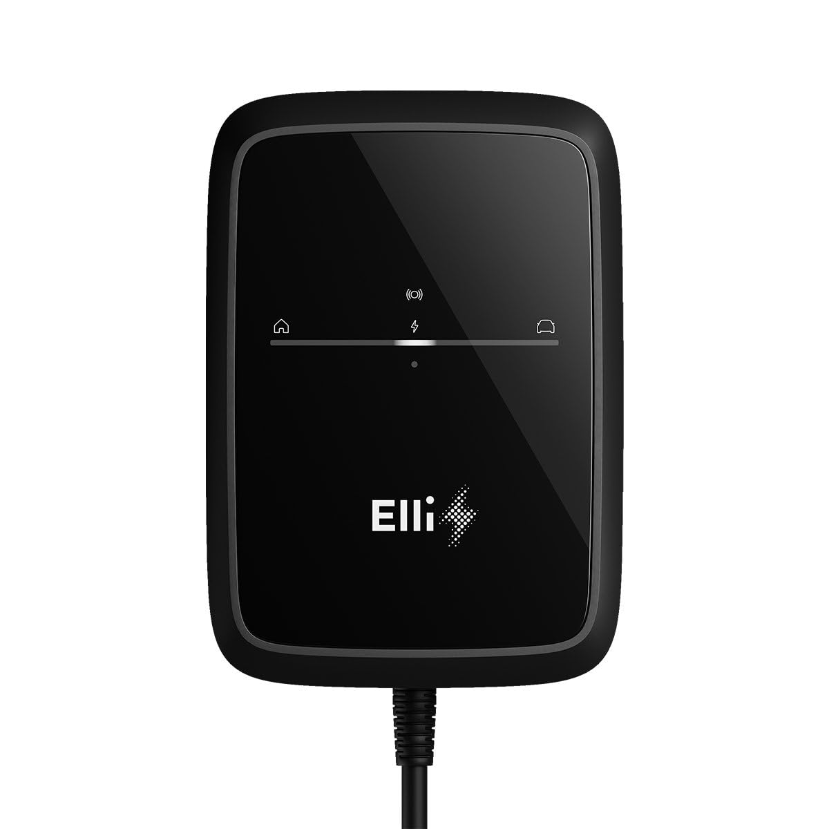 Elli Charger 2 Connect 139915003C Wallbox | 11 kW | 7,5m Typ 2 Kabel | RFID/APP/ISO 15118 (PnC) | integrierter Energiezähler | LAN/WLAN | DC-Schutz | Ladestation für Elektro-/Hybrid-Auto von Elli Charger