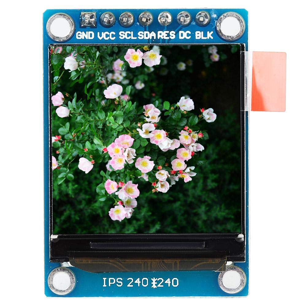 1,3 Zoll IPS Farbdisplay Modul 240x240 RGB 3,3V SPI ST7735 Lebendig und intuitiv 4 Montagelöcher für von Elprico