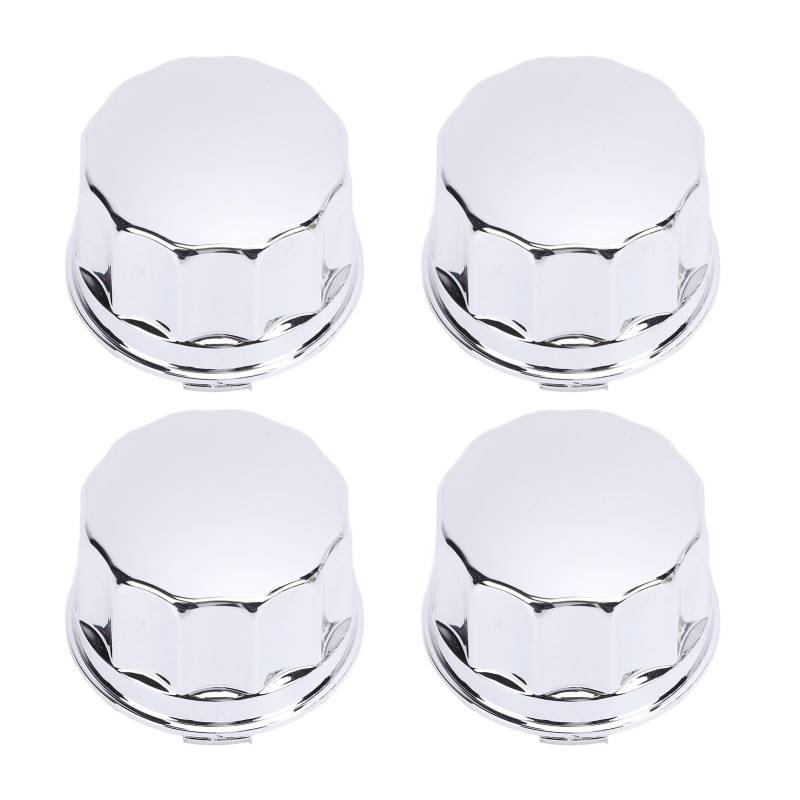 4pcs Hub Rad Center Caps, Snap-In Vehicle Rim Hub Caps Accessoires, Universal Haltlable Automotive Wheel Protector für 8 Zoll 10 Zoll 12 Zoll 14-Zoll-Leichtmetallräder ATV Quad von Elprico