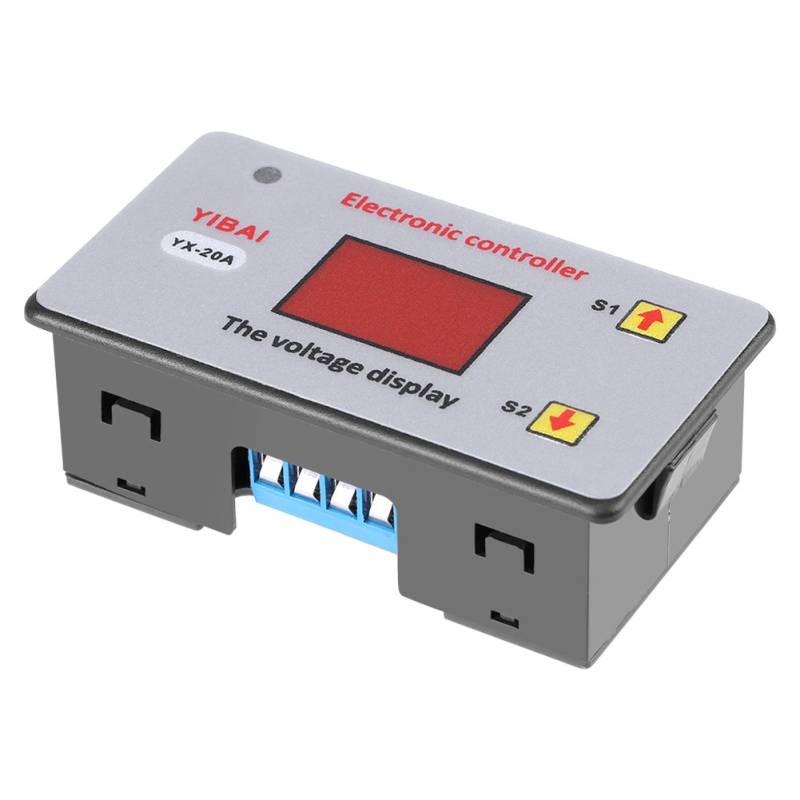 Batterie-Niederspannungs-Trennmodul, 6-48 V Batterie-Niederspannungs-Abschaltung mit LCD-Anzeige für Überspannungsschutz bei Unterspannungsregelung und Verlängerung der Batterielebensdauer von Elprico