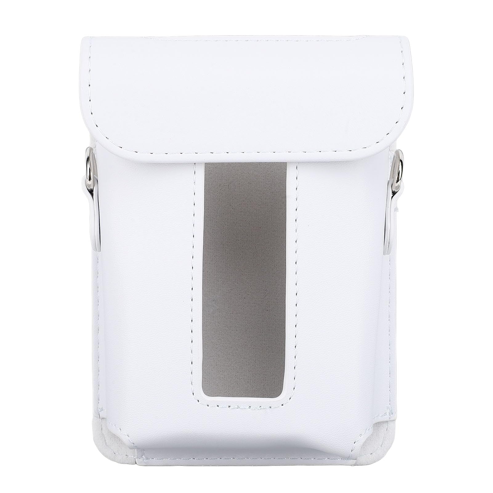 Elprico Druckertasche für Link 3, Leichte Schutzhülle mit Schultergurt, Aufbewahrungstasche aus PU-Leder für Unterwegs (White) von Elprico