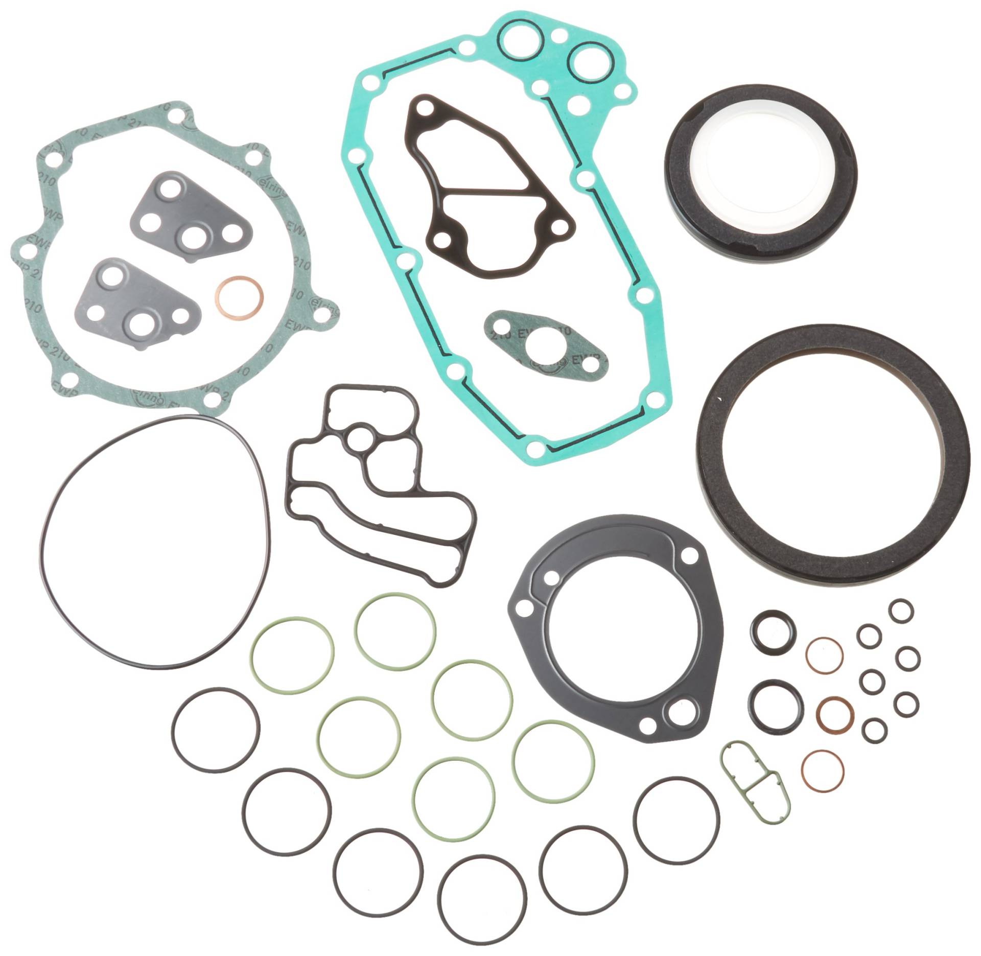 Elring 446.930 Dichtungssatz, Kurbelgehäuse von Elring