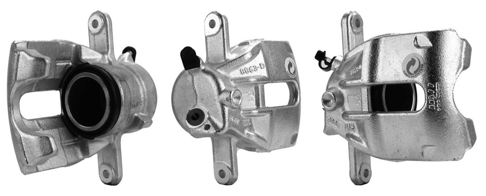 Bremssattel Hinterachse rechts hinter der Achse Elstock 87-1910LM von Elstock