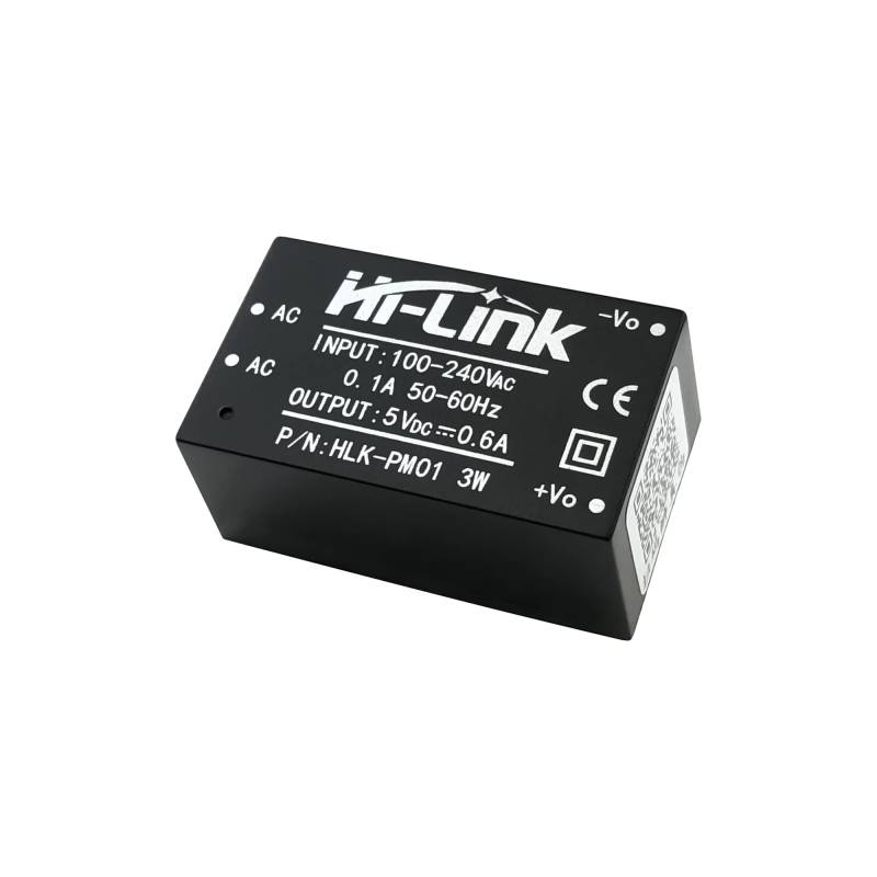 240V / 5V 600mA HLK-PM01 Stromversorgung HI-LINK HLK-PM01 druckbare Version von Elty