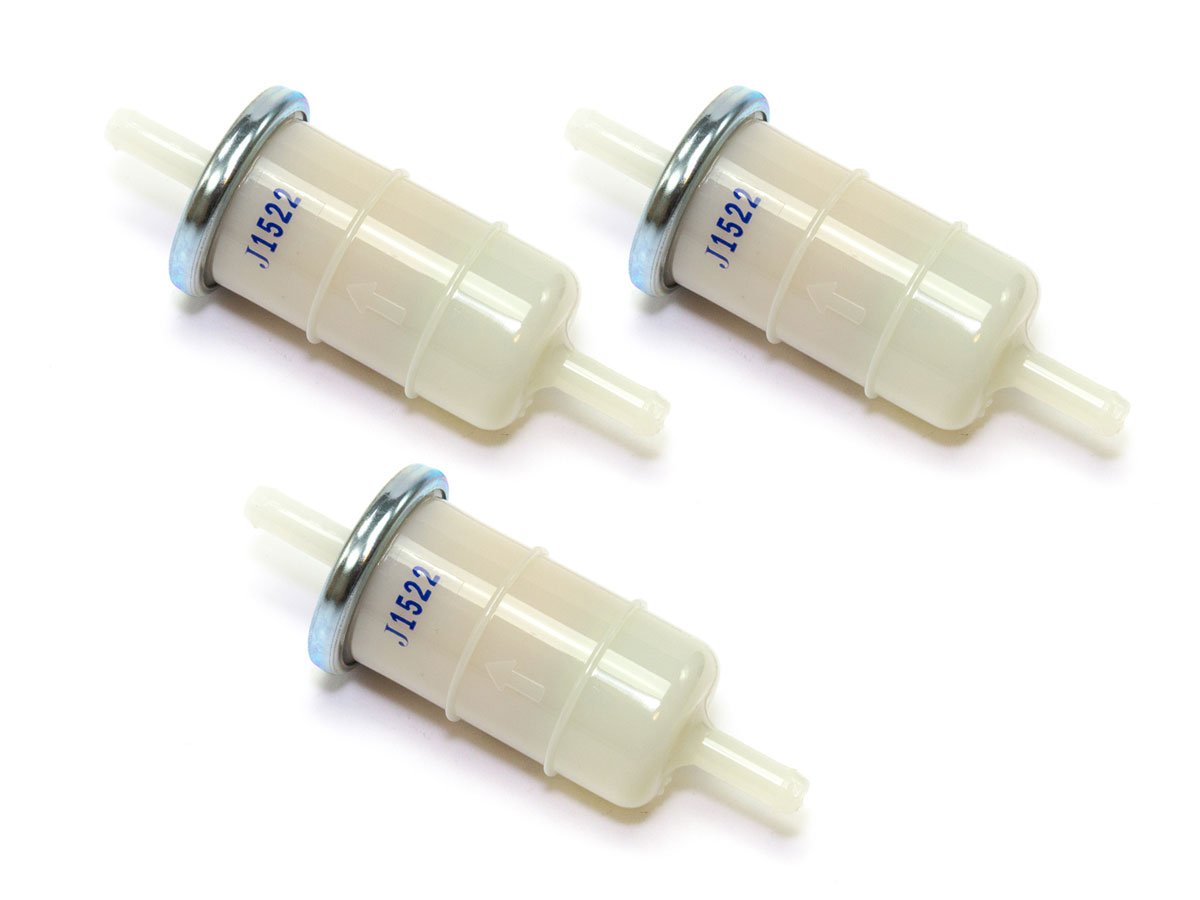 Benzinfilter Set 3 Stück 7 mm für Honda von Emgo