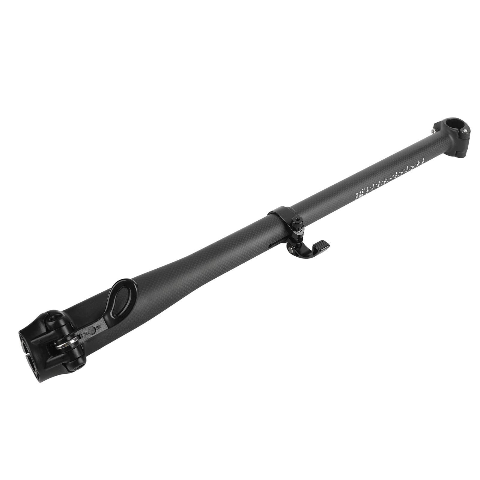 Schnellspanner-Fahrradvorbau, Schnellspanner-Fahrradvorbau, Leicht, Hochfest, Praktisch für die Reparatur von 28,6-mm-Gabeln (3K Matt) von Emoshayoga