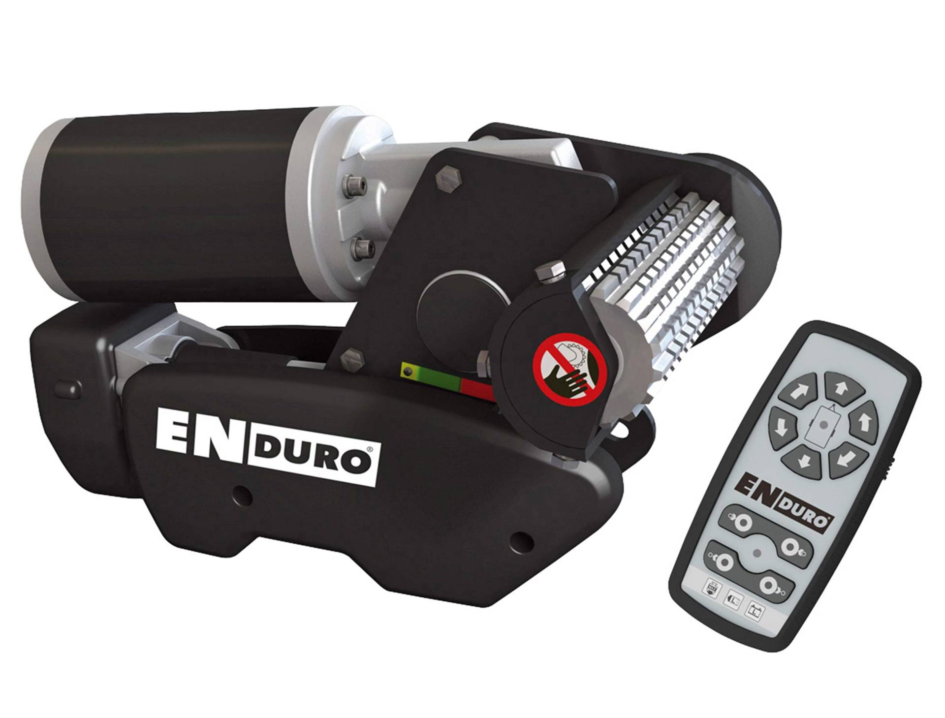 Enduro 11828 Caravan Rangierhilfe, vollautomatisch mit Zahnradgetriebe, EM303A, Black von Enduro