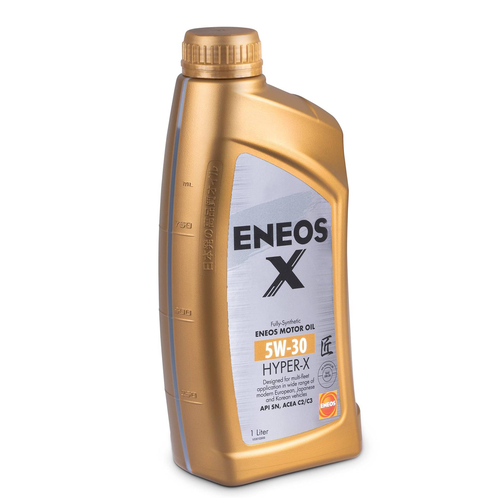 ENEOS Motoröl 5W30 “HYPER X” 1L - Motorenöl für Auto - Vollsynthetisch Motor Öl mit Organischen Zusätzen - Weniger Kraftstoffverbrauch von Eneos