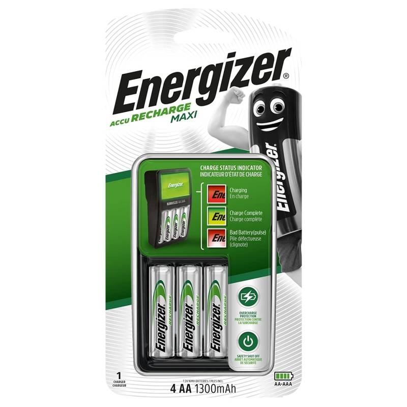 Energizer ENGCOMPAC Ladegeräte für wiederaufladbare Batterien von Energizer