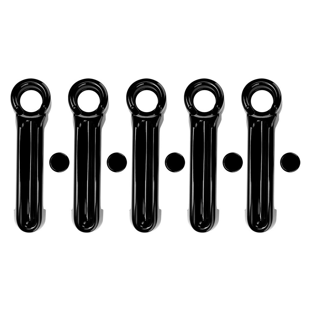 Enlybee ABS Car Exterior Handle Covers for JK 2007-2017 - Scratch Protection Trim Kit, & Installation (Black) von Enlybee