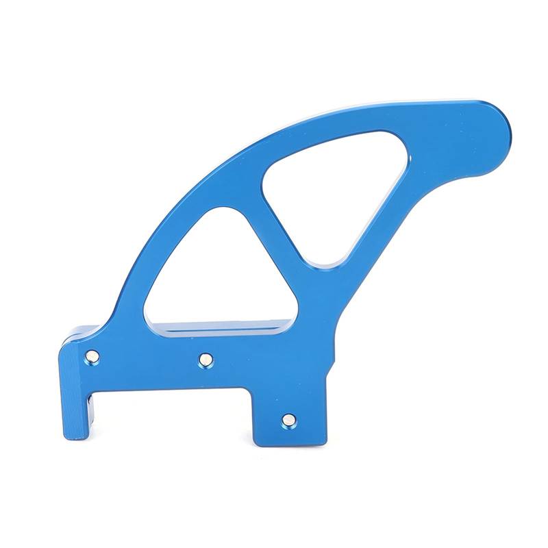 Strength Aluminum Motorcycle Brake Disc Guard for Protection - Fits 125-570, Ideal for Off - Road (Blue) von Enlybee