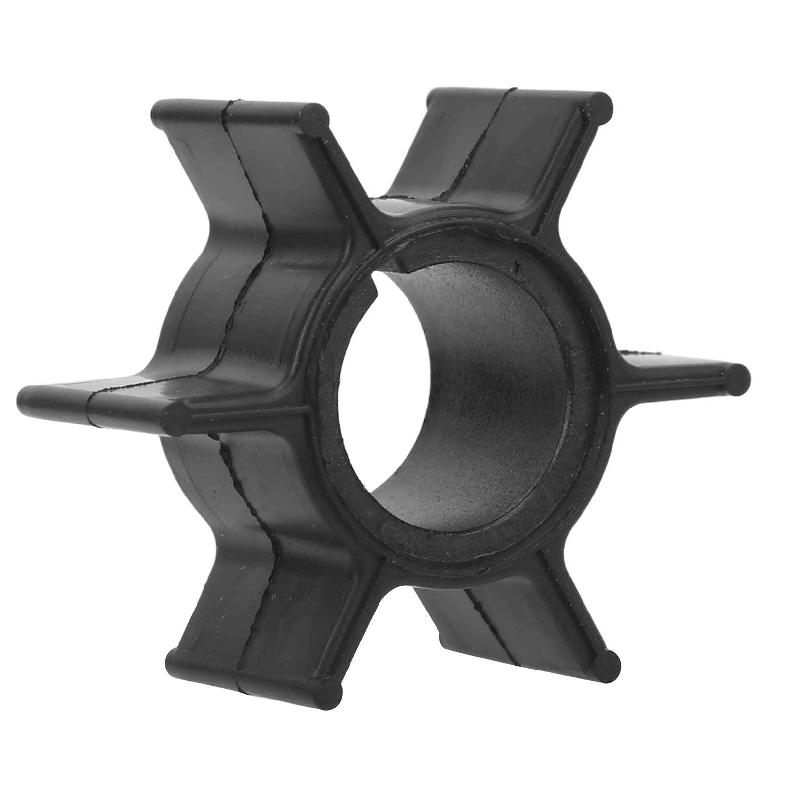 345650210, Impeller für Marine-Wasserpumpe, schwarz, für Bootsmotor von Entatial