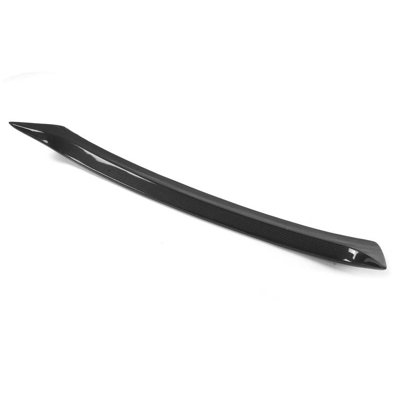 Dachflügel, Heckscheibenspoiler Dry Carbon Fiber Glossy Black Korrosionsbeständig für Auto von Entatial