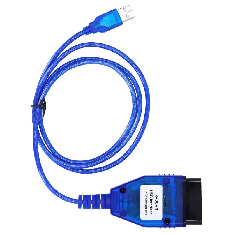 Diagnoseadapter, 12-24V Obd Kabel ABS Blau für Wartungspersonal für Auto von Entatial