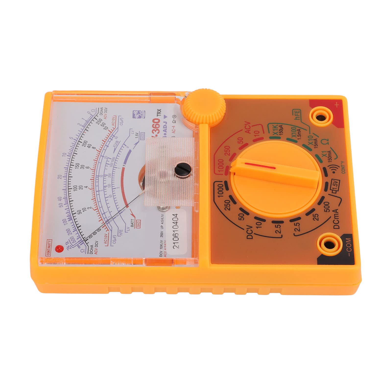 Multimeter, High-Definition-Skala Leicht ablesbares, schönes kleines analoges Multimeter für den industriellen Einsatz von Entatial