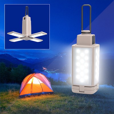 Enva Camping LED Lampe Laterne faltbar - 4400 mAh von Enva