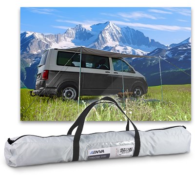 Enva Camping Markise - Sonnen- und Regenschutz - 3 x 2,4 m von Enva