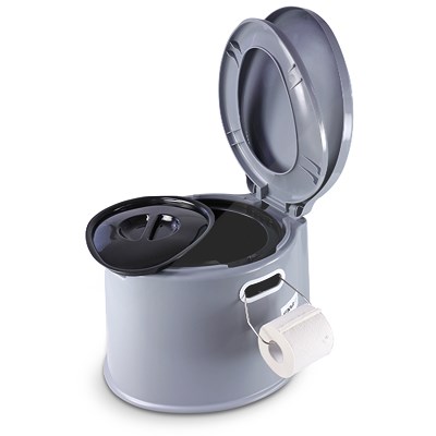 Enva Campingtoilette - 49,5 x 40,5 x 37 cm - Volumen 5L von Enva