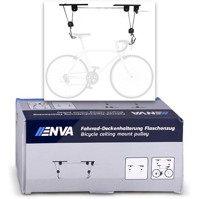 Enva Fahrrad Deckenhalterung Flaschenzug von Enva