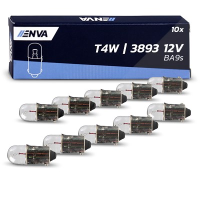 Enva Glühlampe T4W 4W 12V - 10 Stück von Enva