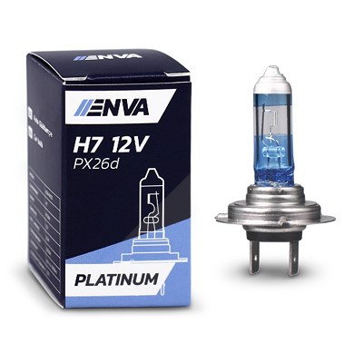 Enva Glühlampe H7 55W 12V - PLATINUM --> bis zu 130% mehr Licht! [Hersteller-Nr. 12972PRB1] von Enva