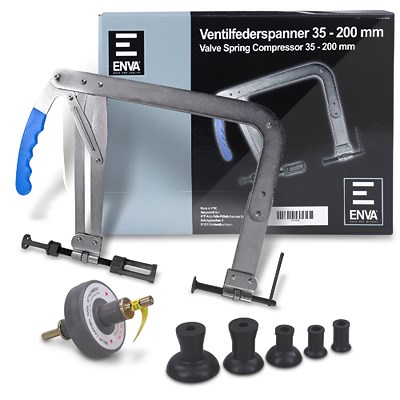 Enva Ventilfederspanner - 35 - 200 mm + Ventilläpper 6-tlg. von Enva