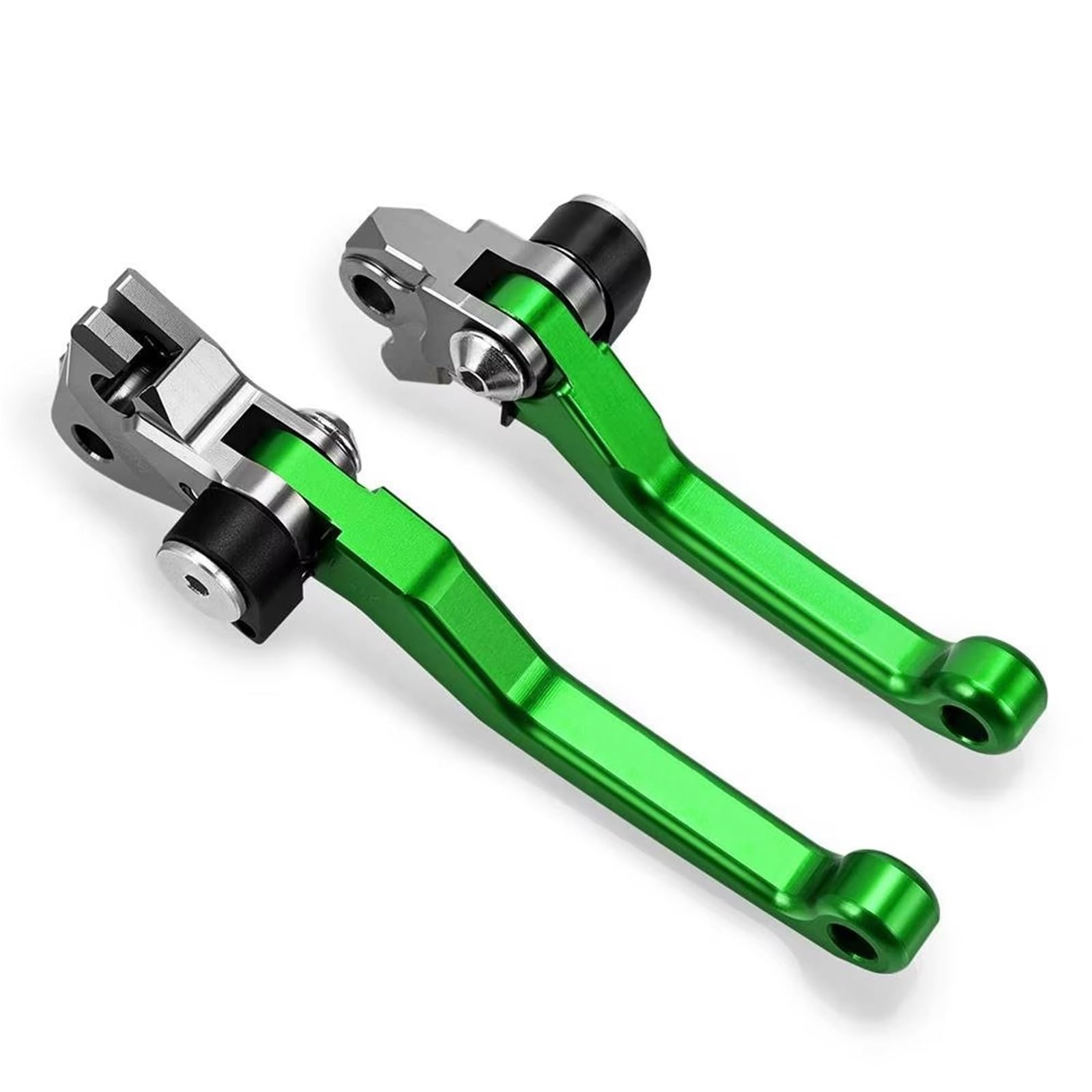 Bremskupplungshebel Zubehö Motocross Faltbare Pivot Dirt Bike Bremskupplungshebel Griff Bremshebel für YZ250 2015 2016 2017 2018 2019 YZ 250 Kupplungshebel Barsch(A Pair Green) von Eofooq