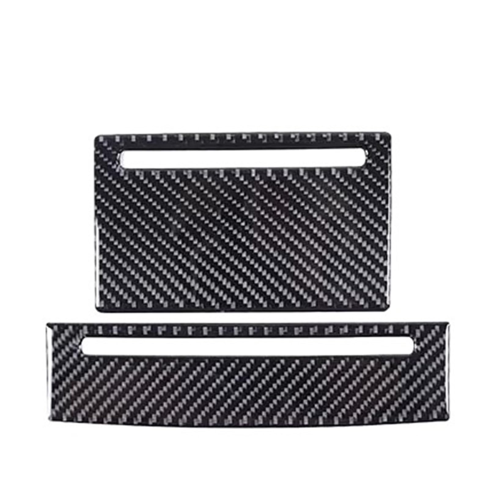 Kohlefaser Auto Aufkleber Auto Carbon Fiber Full Set Aufkleber Für A8 Für D3 Für D4 2004-2012 Auto Zentrale Steuerung Panel Tür dekoration Aufkleber Aufkleber Dekorative(Black,11) von Eofooq