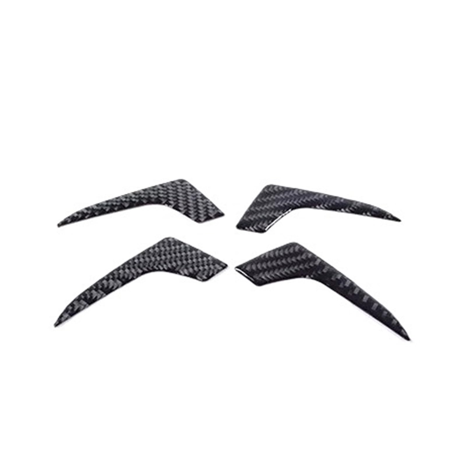 Kohlefaser Auto Aufkleber Auto Carbon Fiber Full Set Aufkleber Für A8 Für D3 Für D4 2004-2012 Auto Zentrale Steuerung Panel Tür dekoration Aufkleber Aufkleber Dekorative(Black,19) von Eofooq