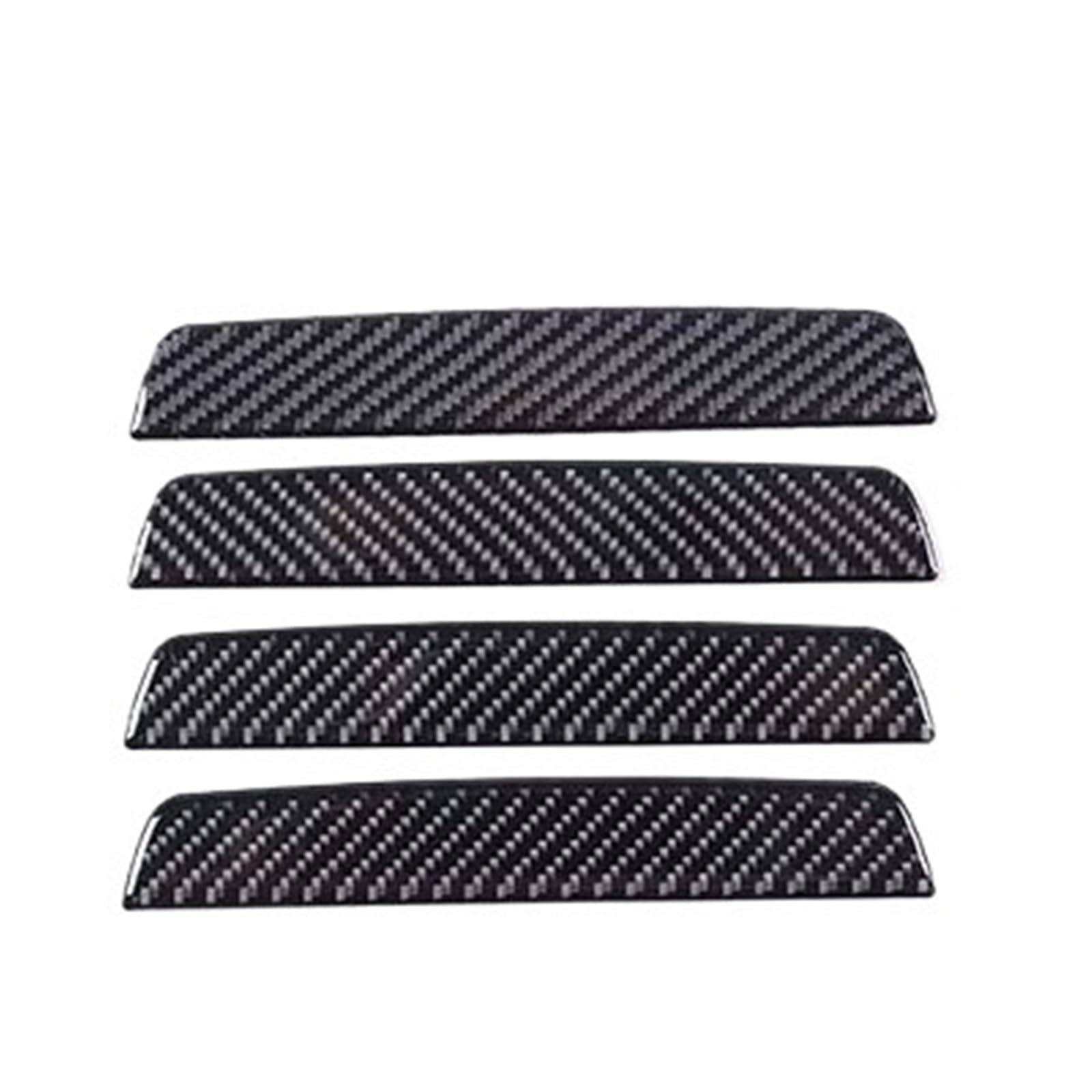 Kohlefaser Auto Aufkleber Auto Carbon Fiber Full Set Aufkleber Für A8 Für D3 Für D4 2004-2012 Auto Zentrale Steuerung Panel Tür dekoration Aufkleber Aufkleber Dekorative(Black,7) von Eofooq