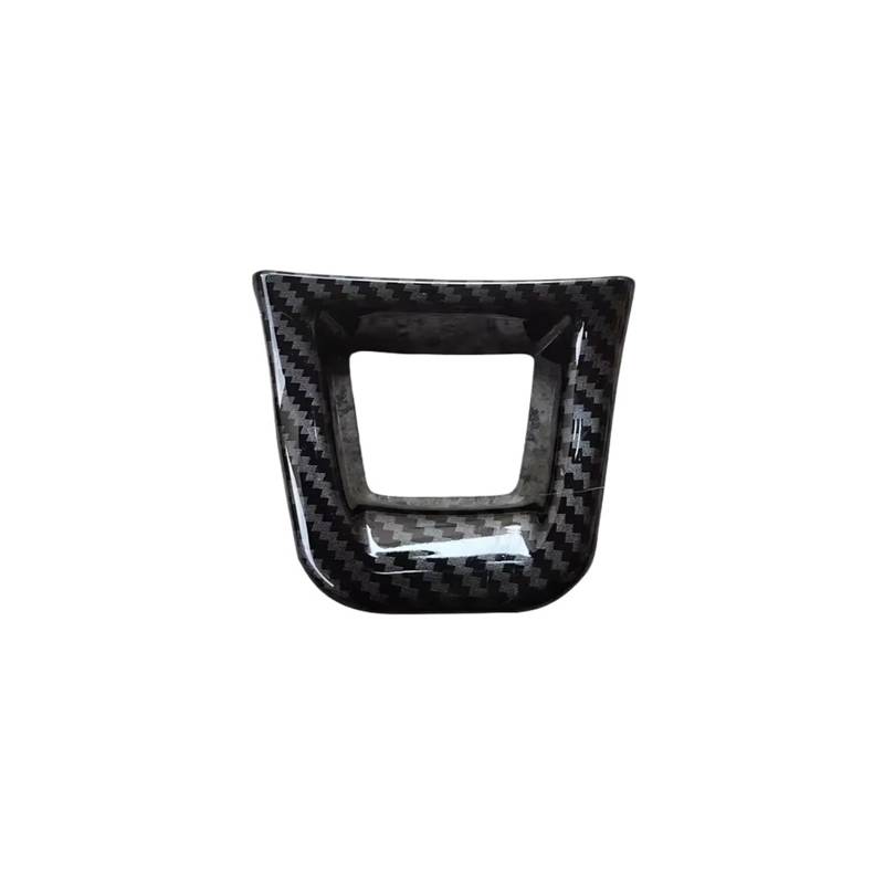 Kohlefaser Auto Aufkleber Auto Lenkrad Dekoration Abdeckung Trim Aufkleber Für VW Für Passat B8 Für Tiguan MK2 Für Golf 7 7,5 MK7 MK7.5 E-UP Zubehör Aufkleber Dekorative(Carbon Fiber) von Eofooq