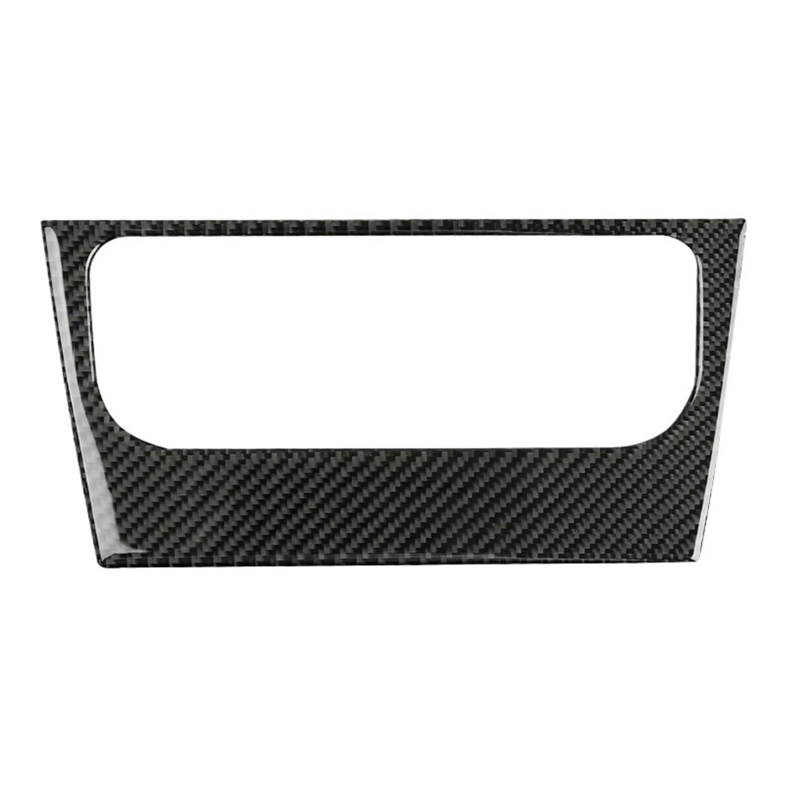 Kohlefaser Auto Aufkleber Carbon Fiber Auto Klimaanlage Taste Schalter Panel Dekoration Aufkleber Für Golf 6 Für GTI R Für MK6 2008-2012 zubehör Aufkleber Dekorative(Black) von Eofooq