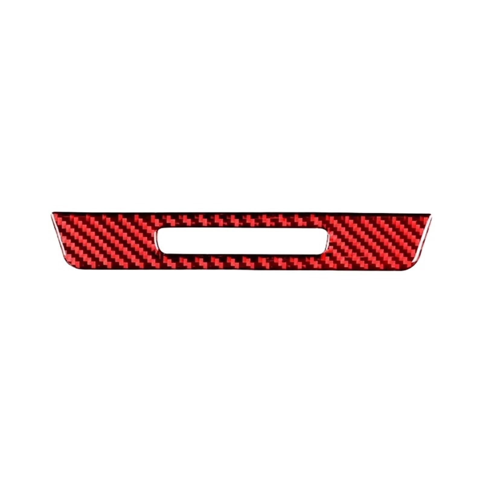 Kohlefaser Auto Aufkleber Für 5 Series F10 F18 2011-2017 Zubehör Carbon Fiber Innen Auto Sitz Einstellung Taste Trim Abdeckung Aufkleber Aufkleber Dekorative(RED) von Eofooq