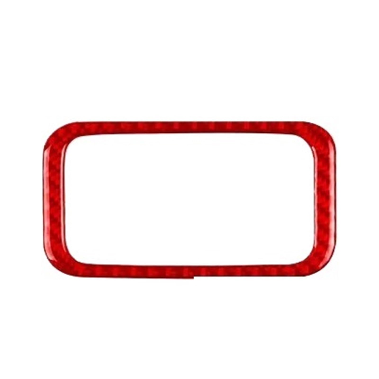 Kohlefaser Auto Aufkleber Für Chevrolet Für Colorado Auto Innen Hinten Lesen Lampe Panel Carbon Faser Trim Aufkleber Aufkleber Dekorative(1-RED) von Eofooq