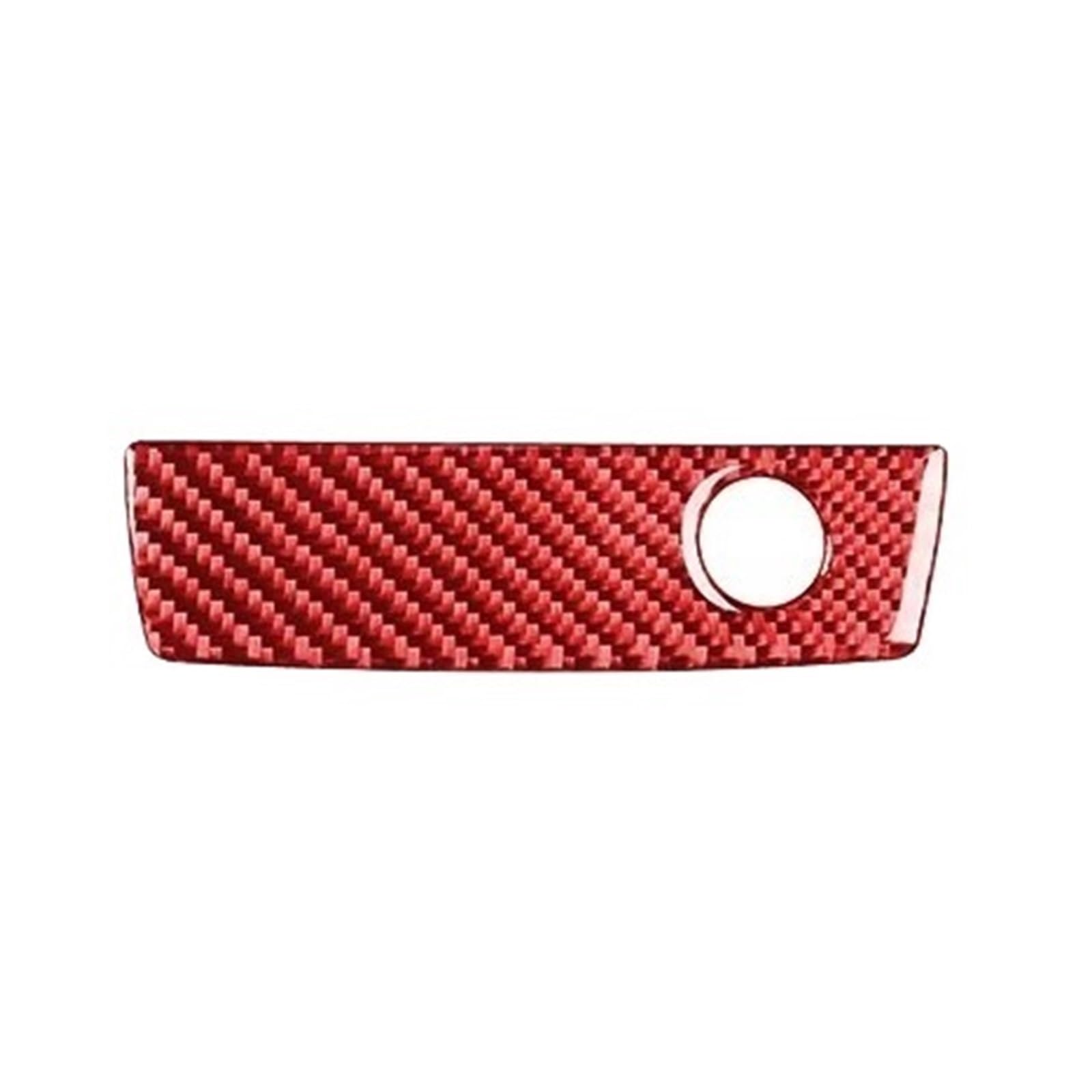 Kohlefaser Auto Aufkleber Für Chrysler 300 300C 2005-2007 Auto-Innenraum-Passagierhandabdeckung Carbonfaser-Zieraufkleber Aufkleber Dekorative(Red) von Eofooq