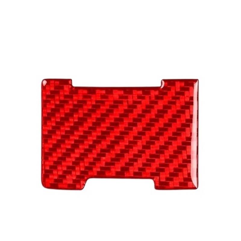 Kohlefaser Auto Aufkleber Für Ford Für F150 Für Raptor 2015-2020 Innen Zigarre Leichter Panel Carbon Faser Trim Aufkleber Aufkleber Dekorative(Red LHD) von Eofooq