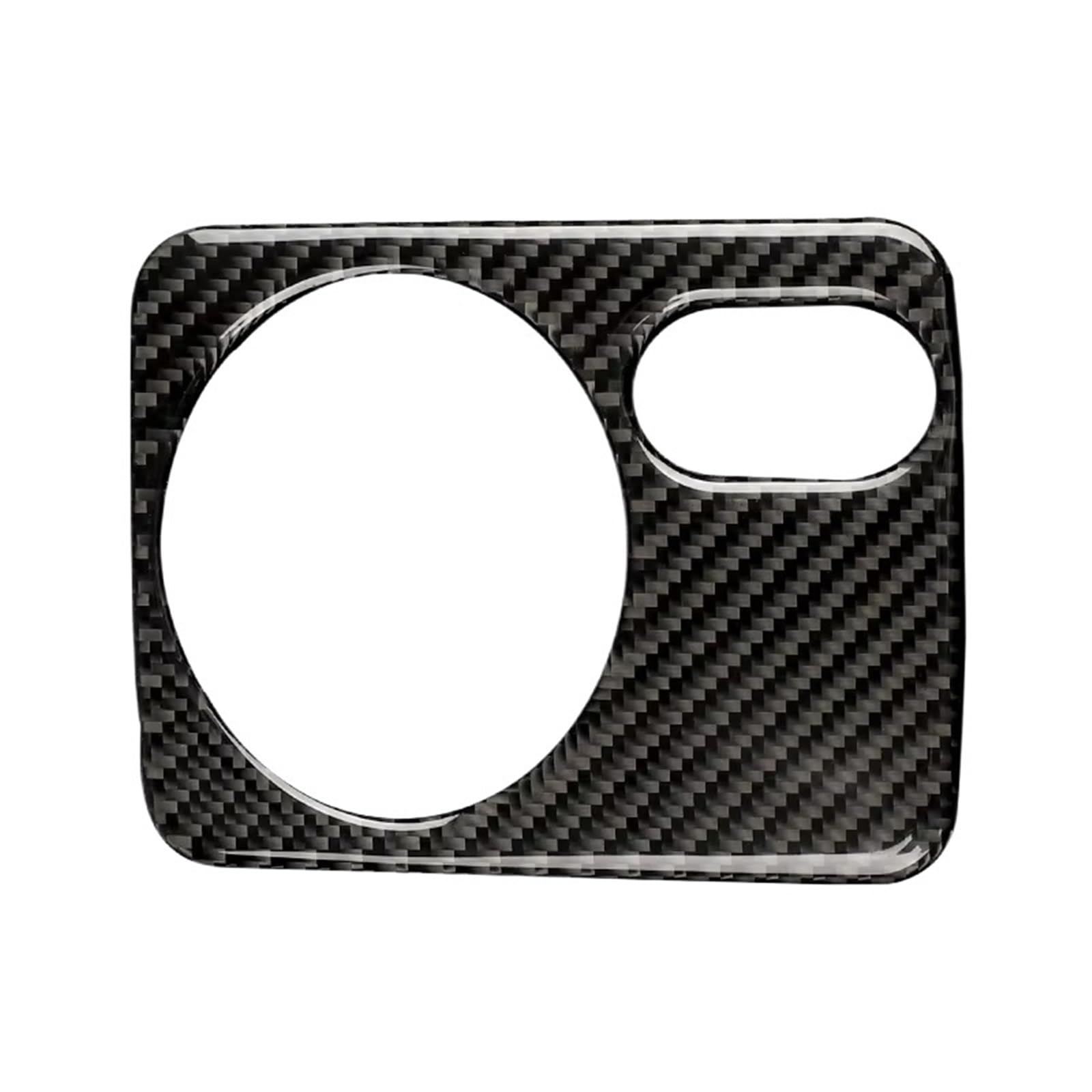 Kohlefaser Auto Aufkleber Für Golf 6 Für GTI R Für MK6 2008-2012 Carbon Fiber Innen Auto Scheinwerfer Schalter Panel Rahmen Trim Aufkleber Auto Zubehör Aufkleber Dekorative(Left-Hand Drive B) von Eofooq