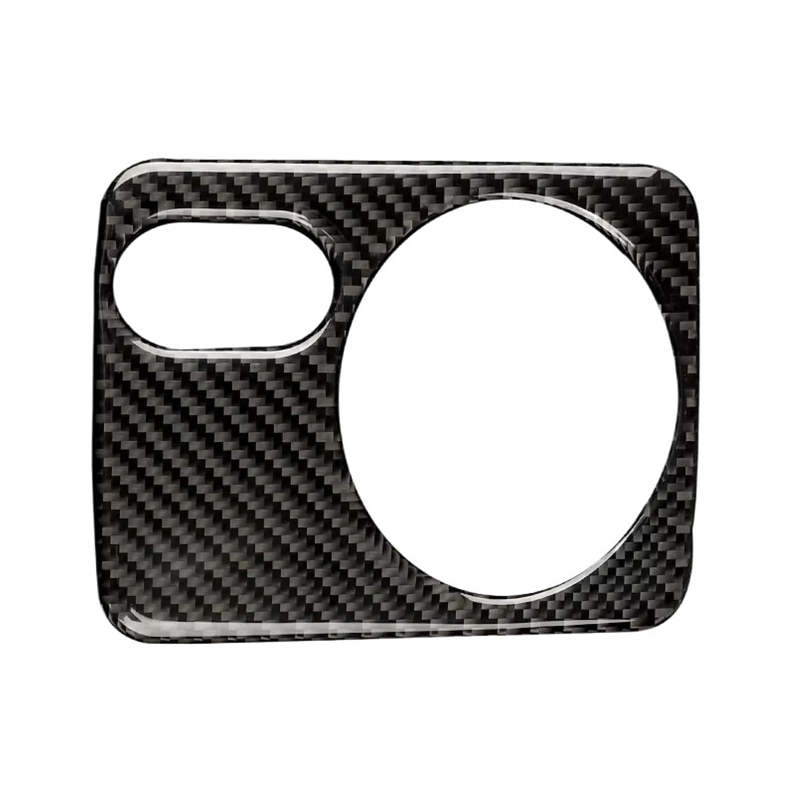 Kohlefaser Auto Aufkleber Für Golf 6 Für Gti R Für MK6 2008-2012 Carbon Fiber Innen Auto Scheinwerfer Schalter Panel Rahmen Trim Aufkleber Auto Zubehör Aufkleber Dekorative(Right-hand drive B) von Eofooq