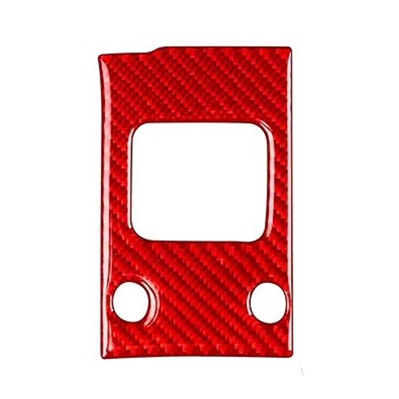 Kohlefaser Auto Aufkleber Für Hummer H2 2003–2007, Auto-Innenausstattung, Copilot-Armaturenbrett, Kohlefaser-Zieraufkleber Aufkleber Dekorative(Copilot Dashboard R RED) von Eofooq