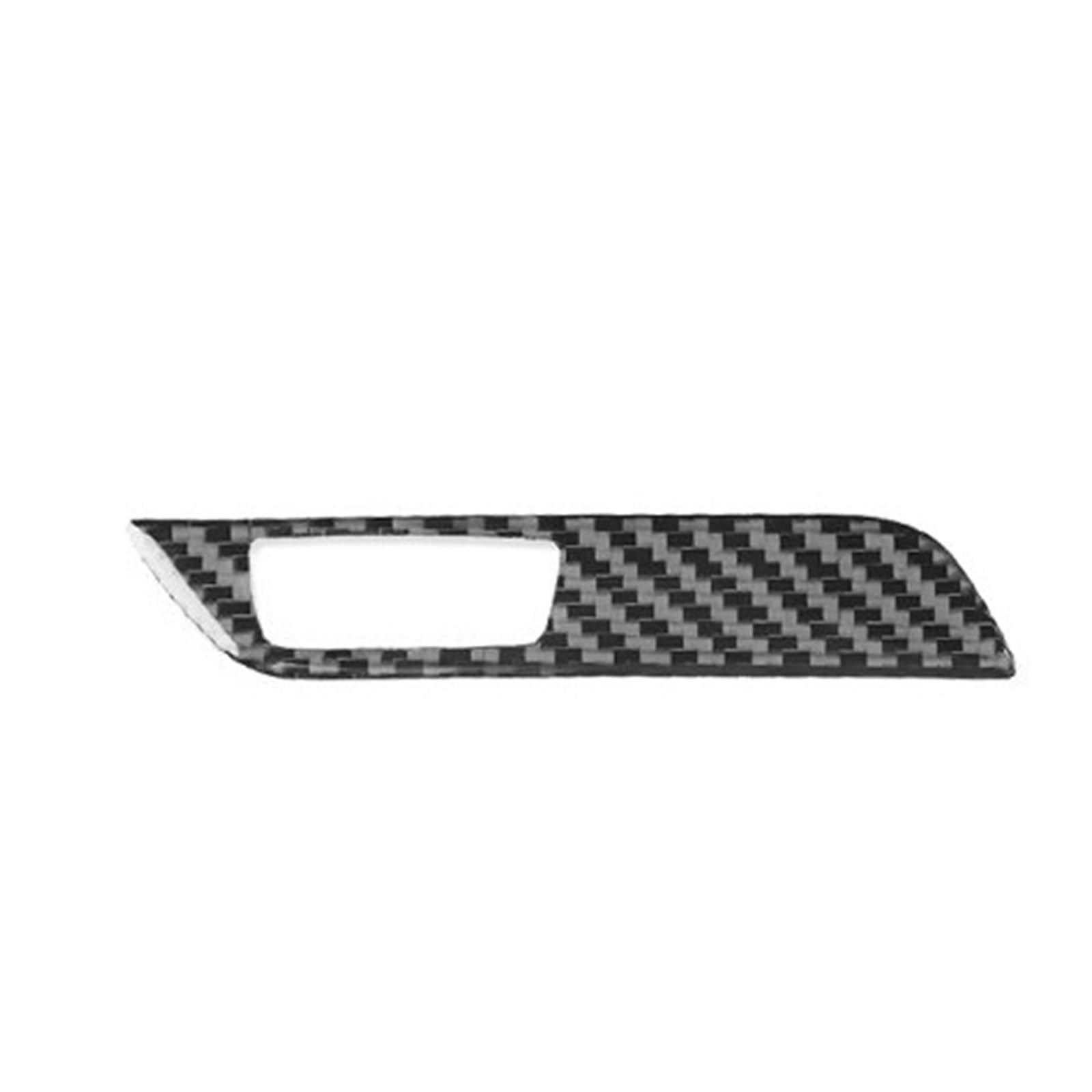 Kohlefaser Auto Aufkleber Für Lexus NX AZ20 250 350H 450H 2022-2024 Kraftstoff Tank Schalter Taste Panel Abdeckung Carbon Faser trim Aufkleber Aufkleber Dekorative(Black Carbon) von Eofooq