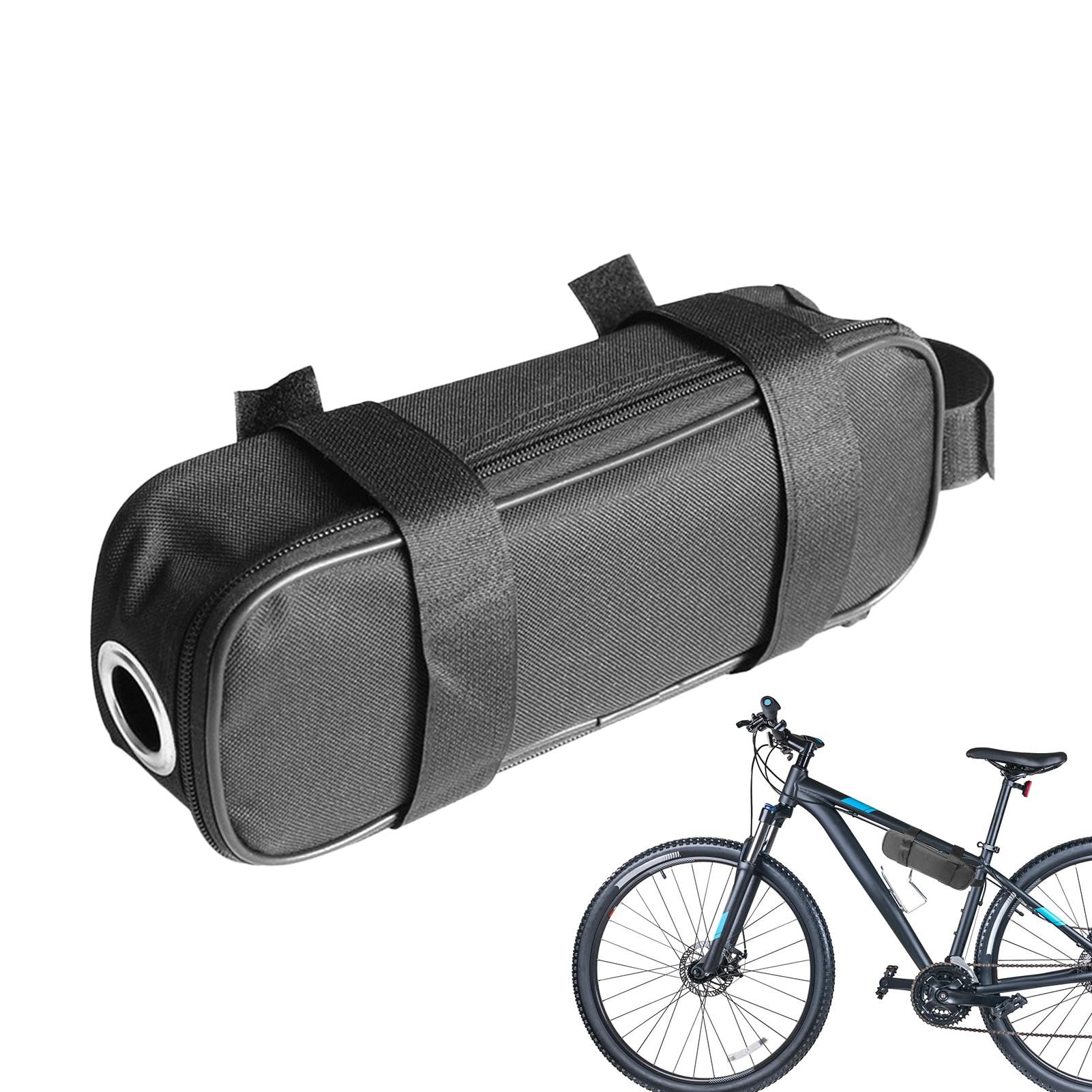 Eoixuqba Fahrradrahmentasche, E-Bike-Taschen | wasserdichte Oxford-Fahrradtaschen für Fahrradrahmen - Elektrischer Fahrrad-Controller-Träger, tragbare Fahrradrucksäcke und Taschen für von Eoixuqba