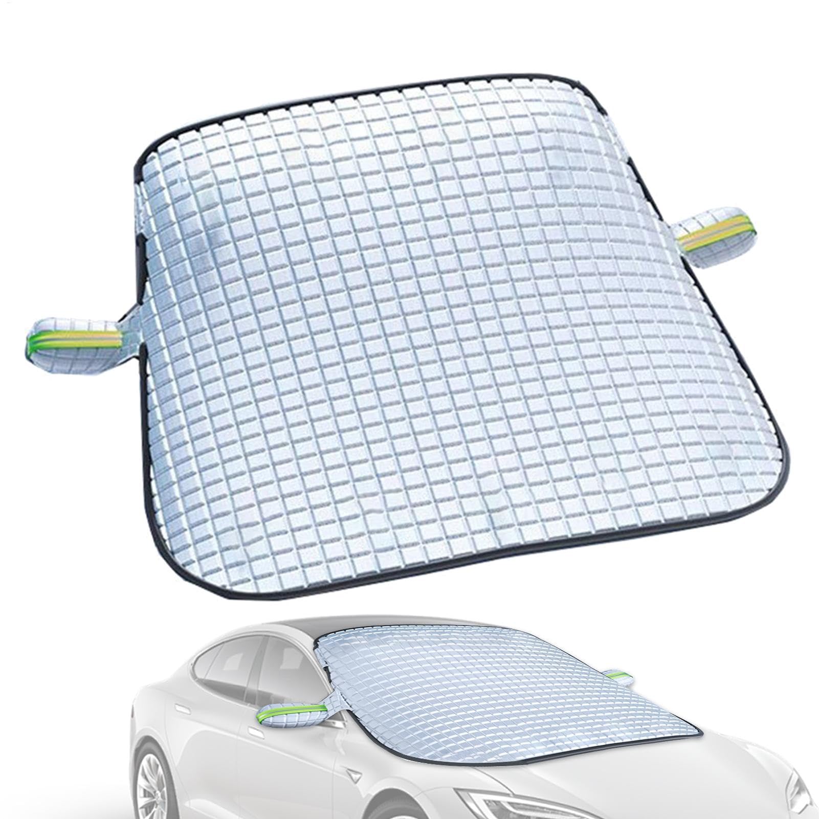 Eoixuqba Magnetische Schnee-Windschutzscheibenabdeckung, Magnetische Windschutzscheibenabdeckung | Windschutzscheiben-Frostschutzhülle - Auto-Windschutzscheiben-Schnee-Schutz, verdickte von Eoixuqba