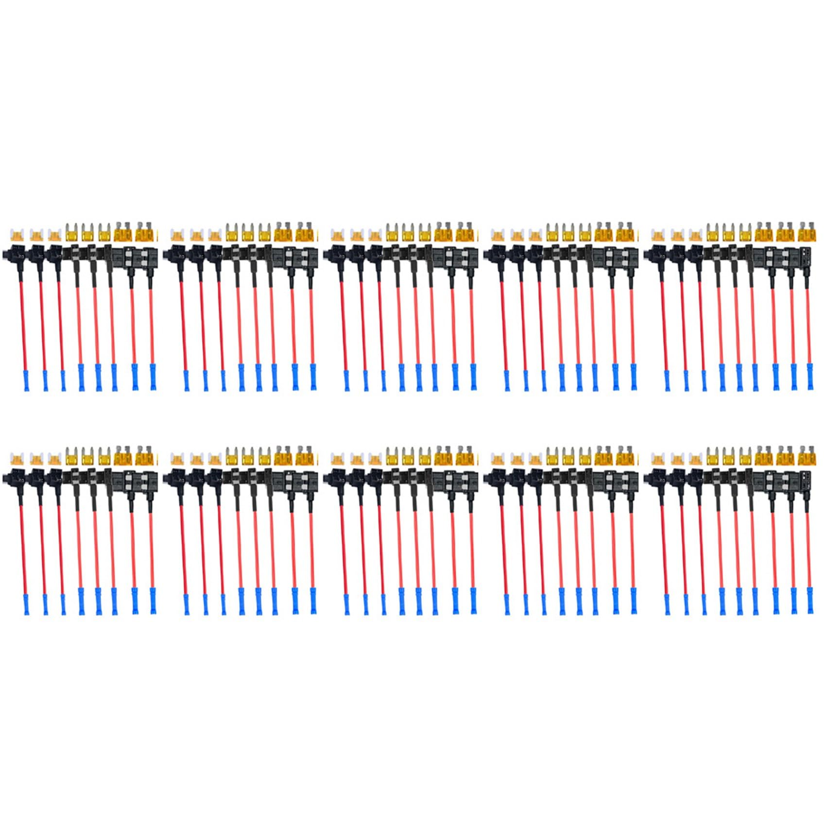 Eoslcusmvl 180X 3 Typen Zusatzadapter und Sicherungssatz - Sicherungshahn-Sicherungshalter mit Sicherung für PKW-Boote von Eoslcusmvl